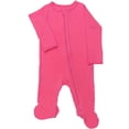 thumbnail image 1 of Wonder Nation Baby Gender Neutral Zip Front Footed Sleep N Play Pajamas, Sizes Preemie-6/9 Months, 1 of 1