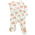 thumbnail image 1 of Wonder Nation Baby Gender Neutral Zip Front Footed Sleep N Play Pajamas, Sizes Preemie-6/9 Months, 1 of 1