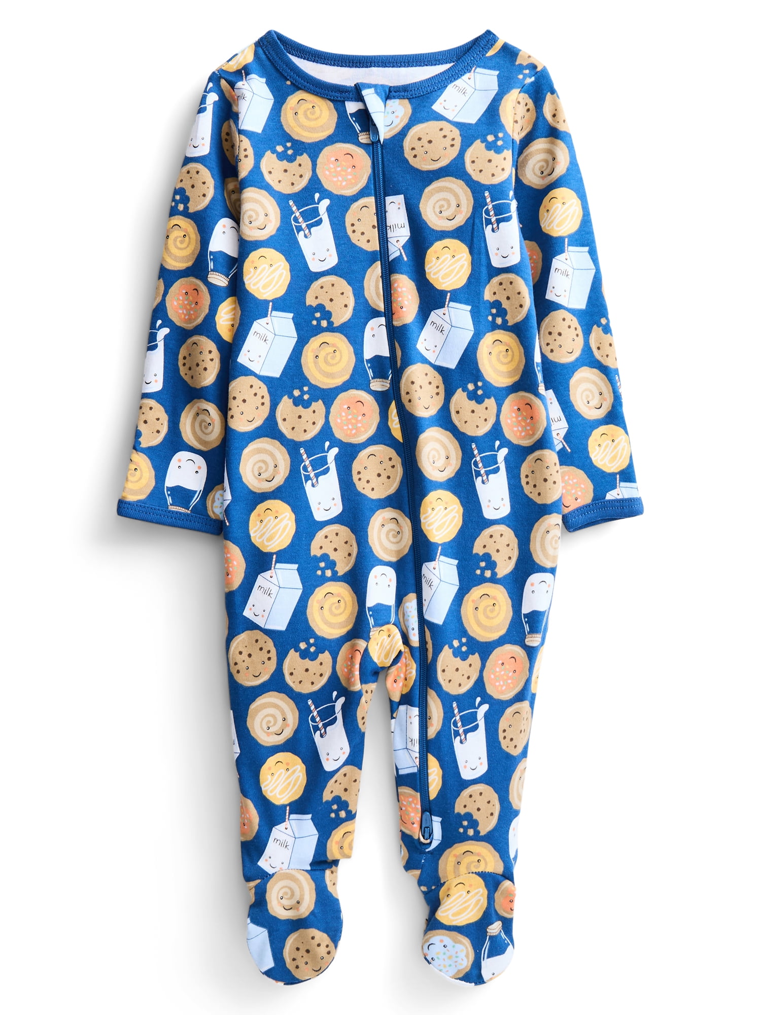 Wonder Nation Baby Sleep N Play Footed Pajamas Preemie to 6/9