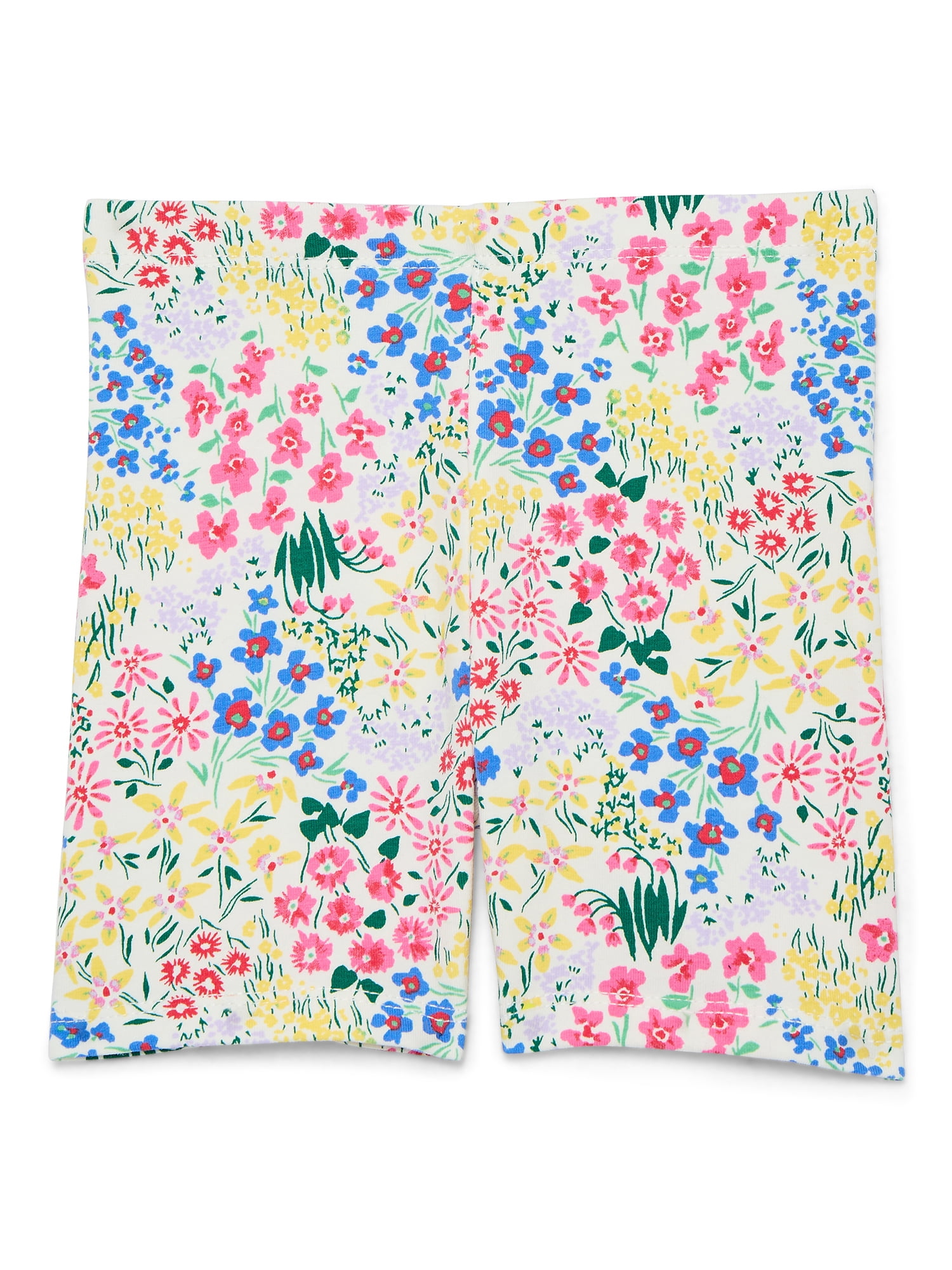 Wonder Nation Toddler Girls Bike Shorts, Sizes 18M-5T
