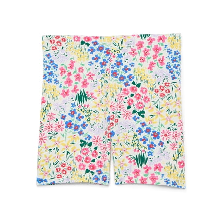 Wonder Nation Toddler Girls Bike Shorts, Sizes 18M-5T