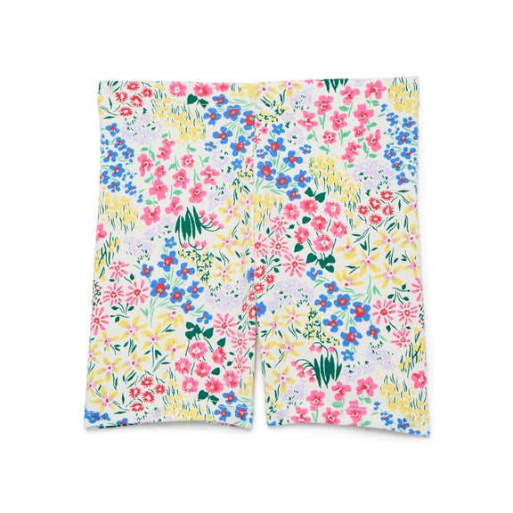 Wonder Nation Toddler Girls Bike Shorts, Sizes 18M-5T