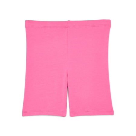 Wonder Nation Toddler Girls Bike Shorts, Sizes 18M-5T