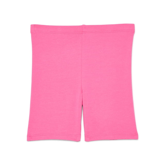Wonder Nation Toddler Girls Bike Shorts, Sizes 18M-5T