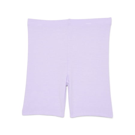 Wonder Nation Toddler Girls Bike Shorts, Sizes 18M-5T