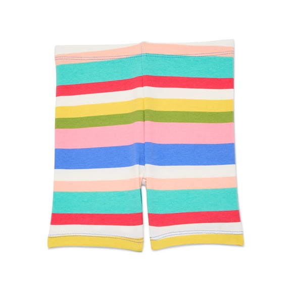 Wonder Nation Toddler Girls Bike Shorts, Sizes 18M-5T