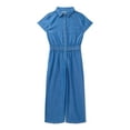 thumbnail image 1 of Wonder Nation Girls Boiler Jumpsuit, Sizes 4-18 & Plus, 1 of 3