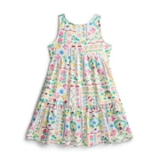 Girls' Back Bow Sleeveless Dress, Sizes 4-18 & Plus