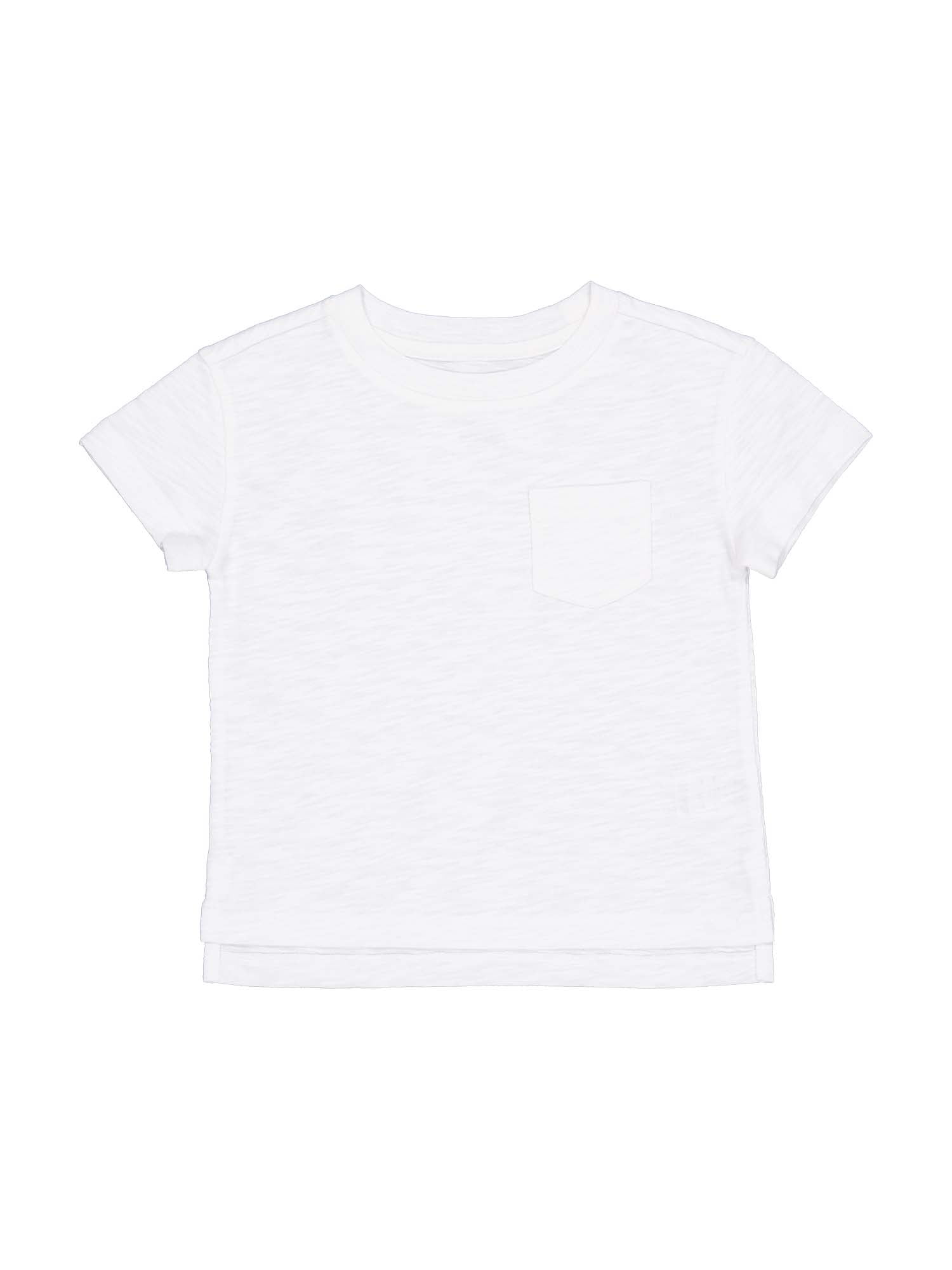 Wonder Nation Short Sleeve Boxy Pocket Tee, Size 4-18 & Plus