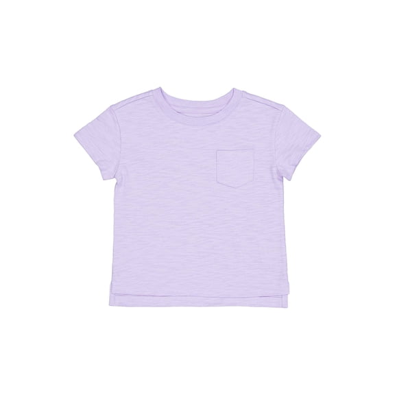 Wonder Nation Short Sleeve Boxy Pocket Tee, Size 4-18 & Plus