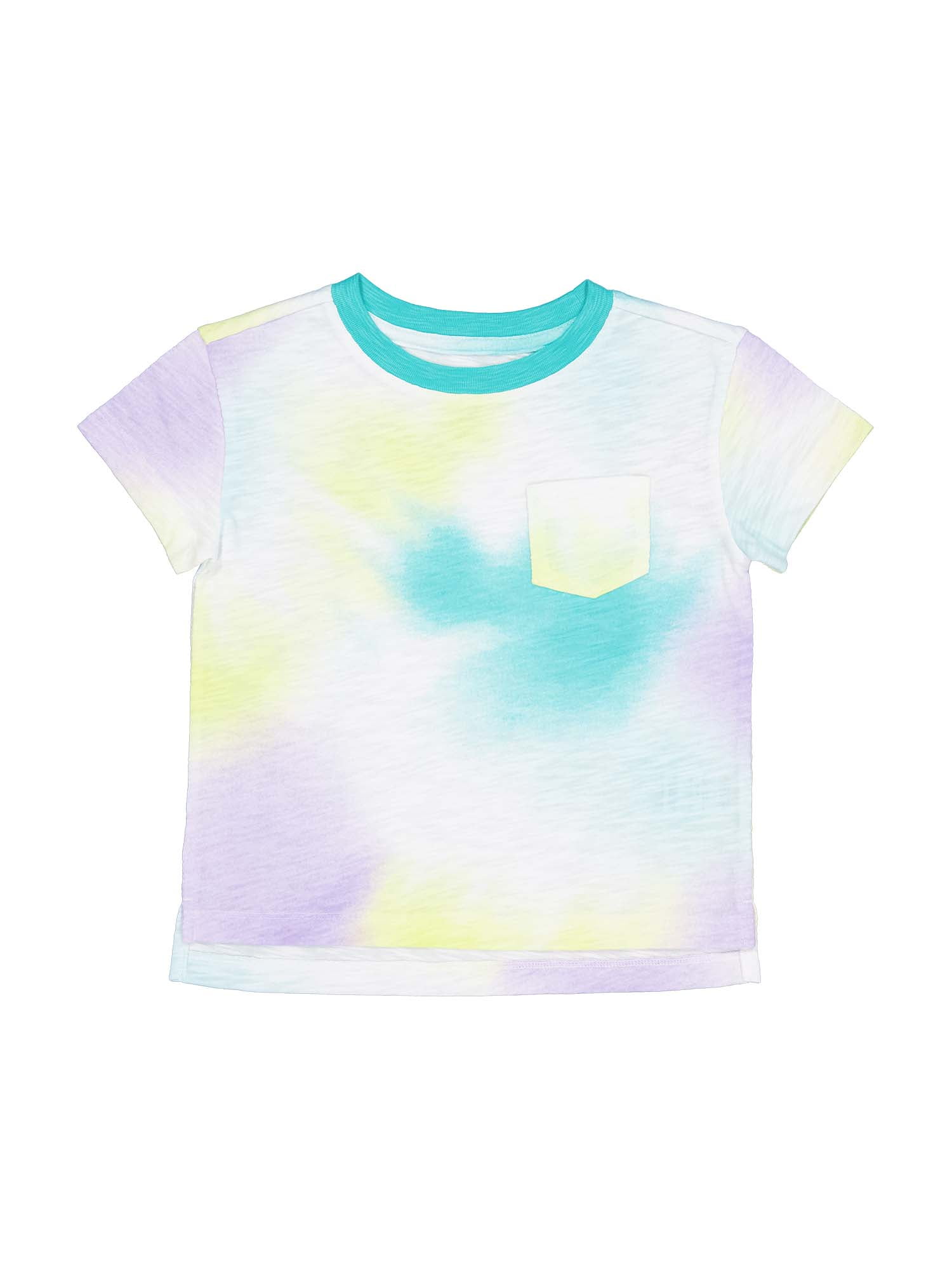 Wonder Nation Short Sleeve Boxy Pocket Tee, Size 4-18 & Plus
