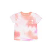 Short Sleeve Boxy Pocket Tee, Size 4-18 & Plus