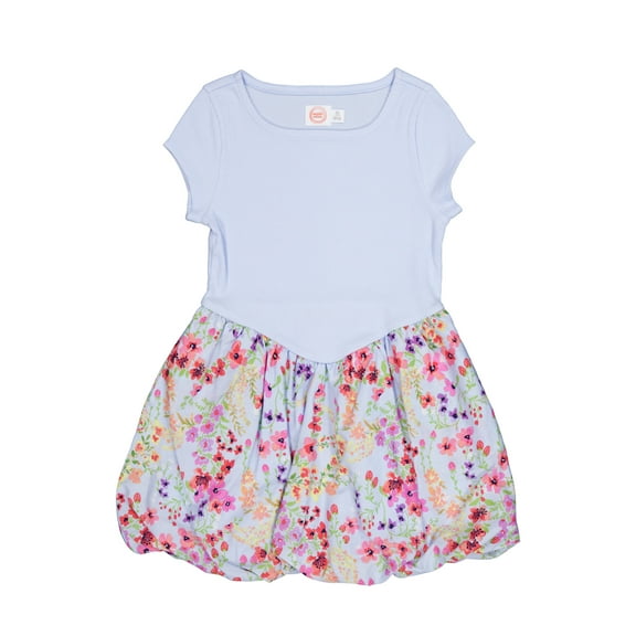 Wonder Nation Girls Bubble Dress, Sizes 4-18 & Plus