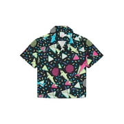 Little and Big Boys Cabana Sun Shirt with UPF50+, Sizes 4-18 & Husky