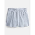 thumbnail image 1 of Wonder Nation Toddler Girls' Cargo Shorts, Sizes 18M-5T, 1 of 3