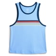thumbnail image 1 of Wonder Nation Boys Chest Stripe Tank, Sizes XS-XXL and Husky, 1 of 3