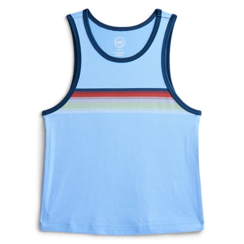Boys Chest Stripe Tank Top, Sizes XS-XXL and Husky
