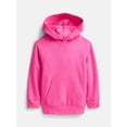 thumbnail image 1 of Wonder Nation Girls' Pullover Fleece Hoodie, Sizes 4-18 & Plus, 1 of 3