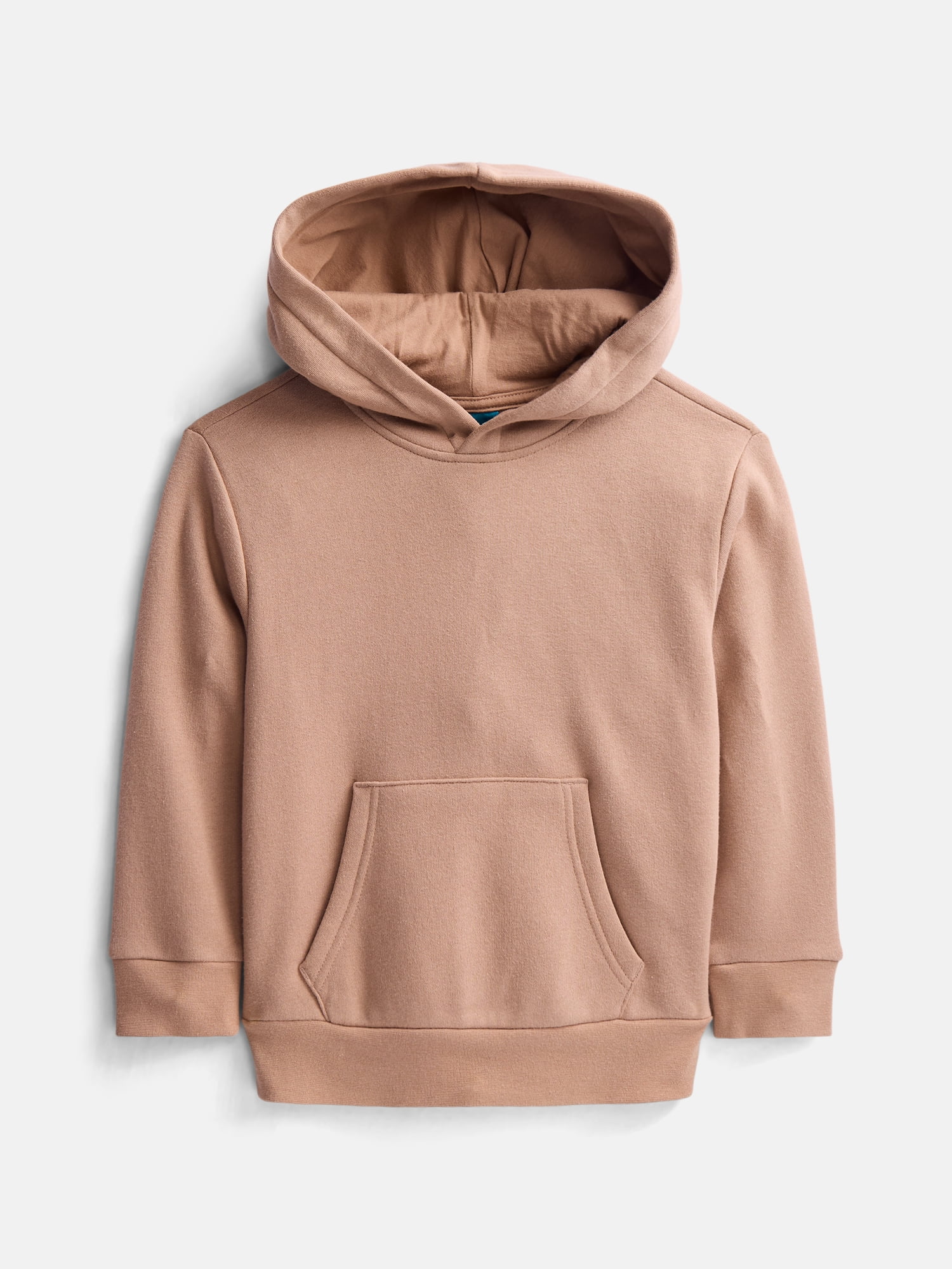 Wonder Nation Girls' Pullover Fleece Hoodie, Sizes 4-18 & Plus