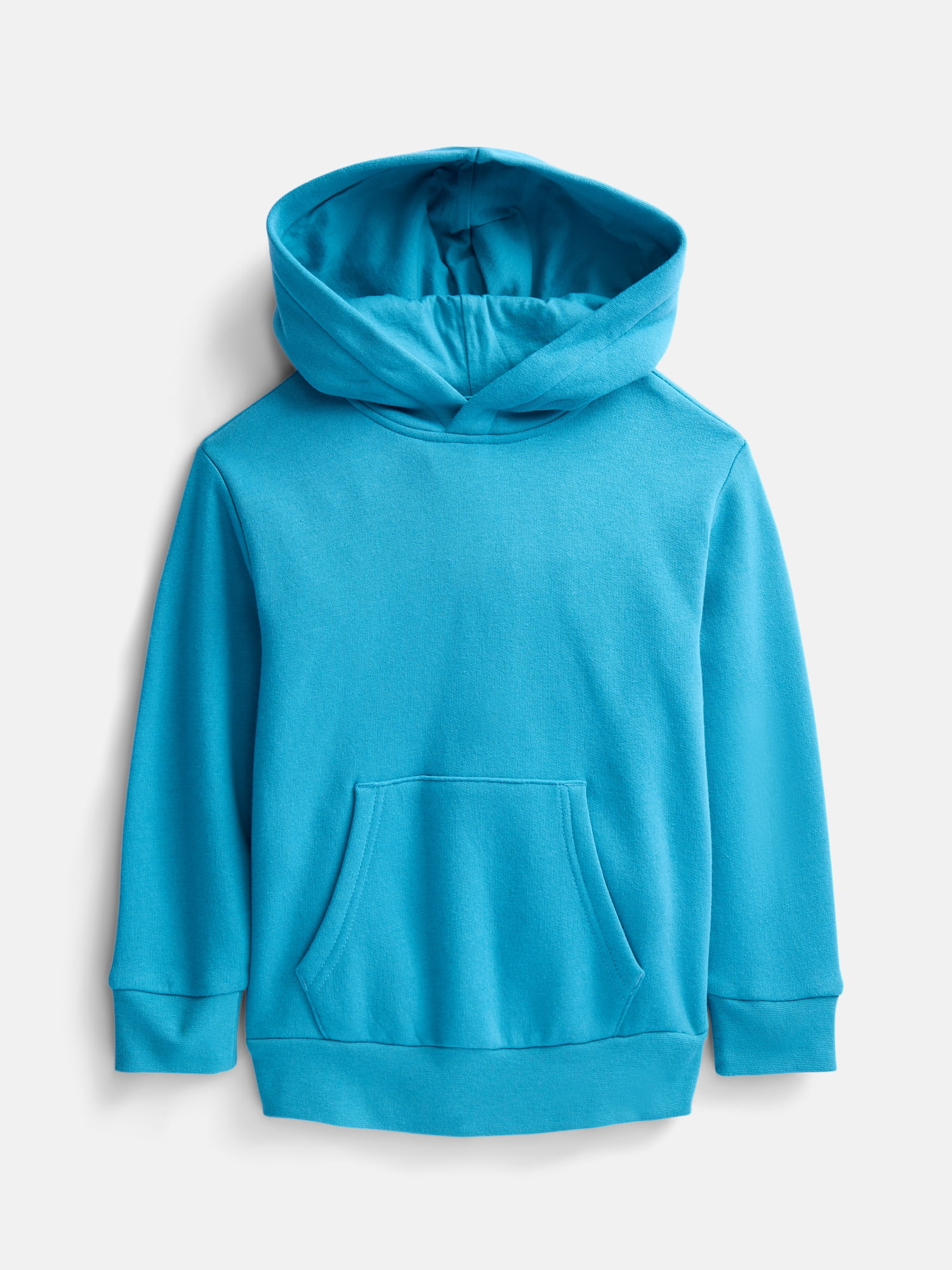 Wonder Nation Girls' Pullover Fleece Hoodie, Sizes 4-18 & Plus
