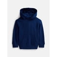 thumbnail image 1 of Wonder Nation Girls' Pullover Fleece Hoodie, Sizes 4-18 & Plus, 1 of 3