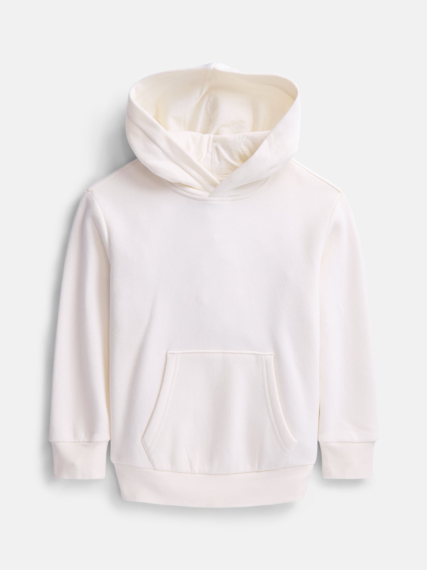 Wonder Nation Girls' Pullover Fleece Hoodie, Sizes 4-18 & Plus
