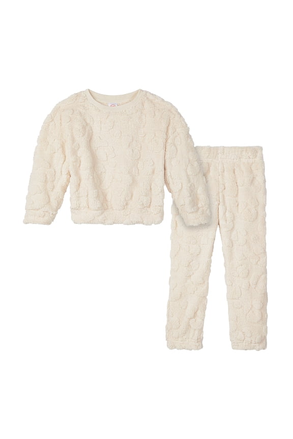 Girls Long Sleeve Top and Sleep Pants, Two-Piece, Sizes 4-18