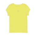 thumbnail image 1 of Wonder Nation Girls Cutout Rib Tee, Sizes 4-18 & Plus, 1 of 3