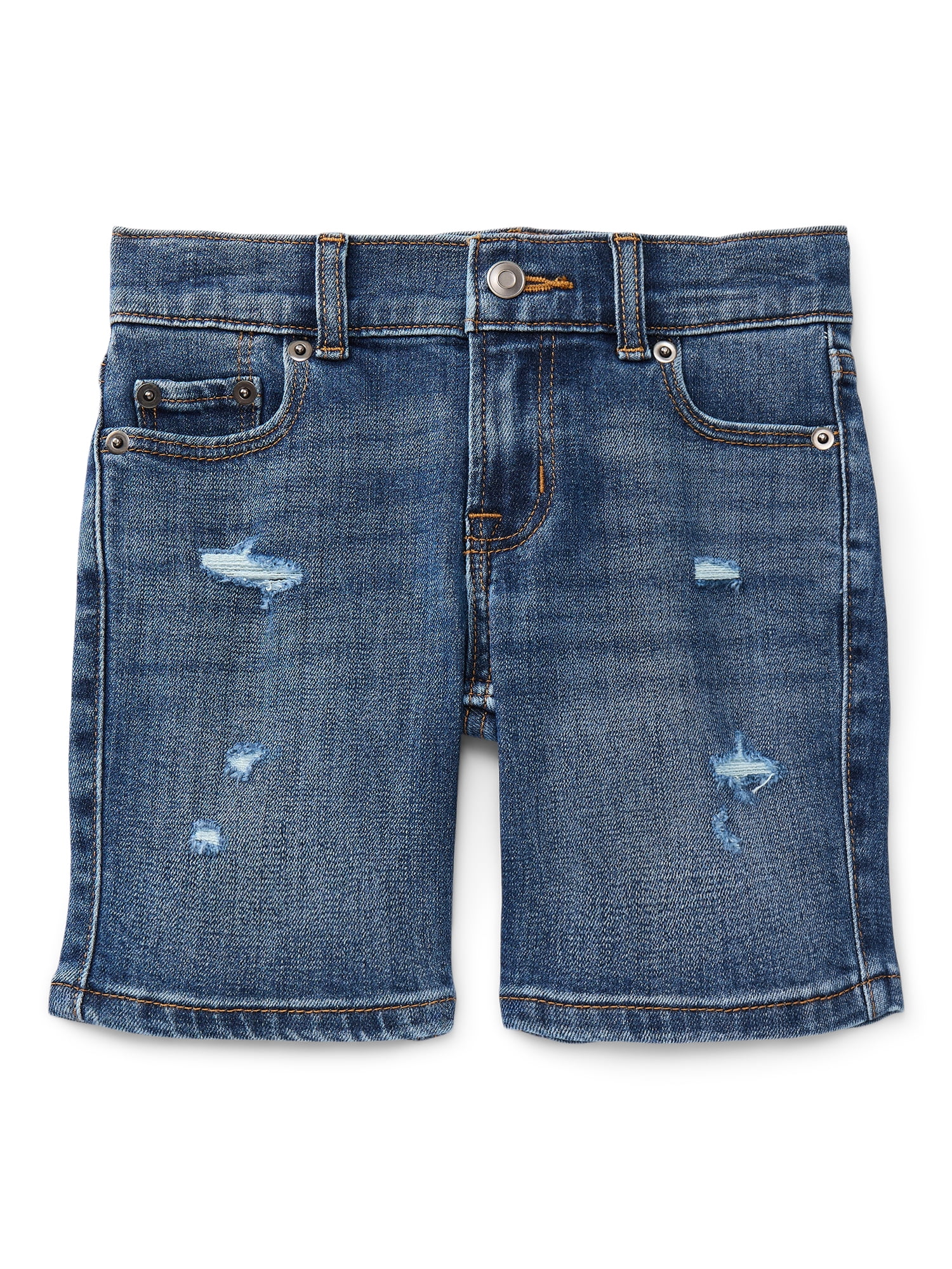 Wonder Nation Boys Denim Shorts, Sizes 4-18 Husky