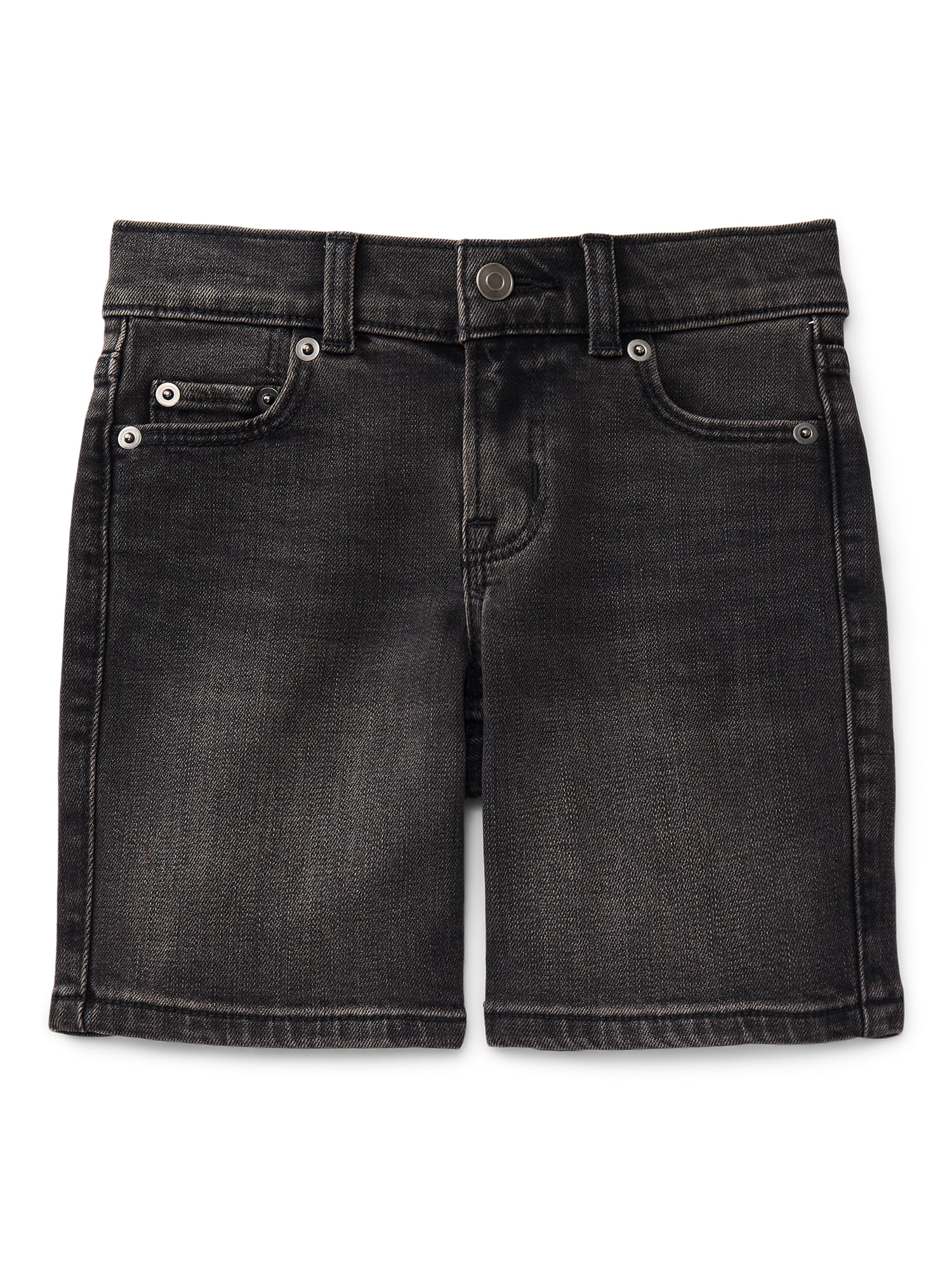 Wonder Nation Boys Denim Shorts, Sizes 4-18 Husky