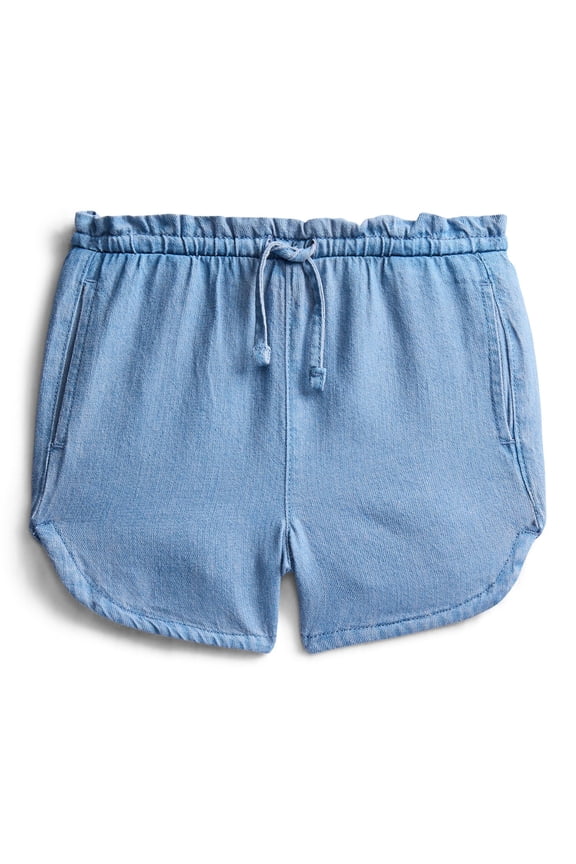 Toddler Girls Soft Knit Pull On Shorts, Sizes 18M-5T