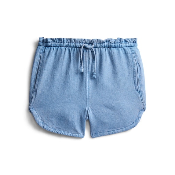 Wonder Nation Toddler Girls Soft Knit Pull On Shorts, Sizes 18M-5T