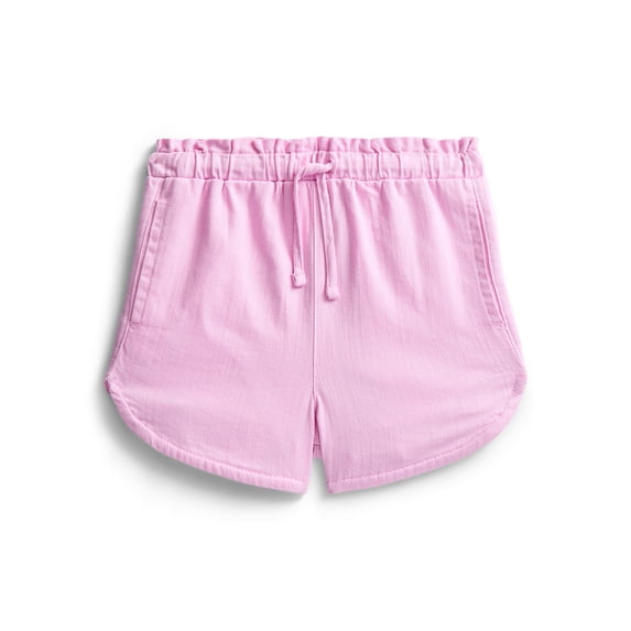 Wonder Nation Toddler Girls Soft Knit Pull On Shorts, Sizes 18M-5T
