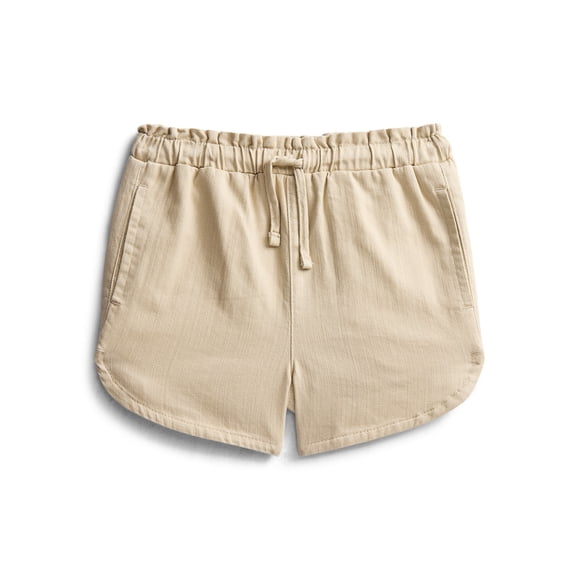 Wonder Nation Toddler Girls Soft Knit Pull On Shorts, Sizes 18M-5T