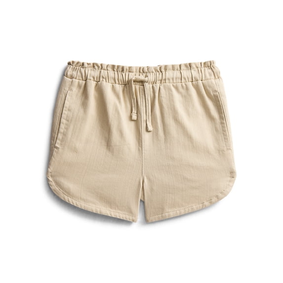 Wonder Nation Toddler Girls Soft Knit Pull On Shorts, Sizes 18M-5T