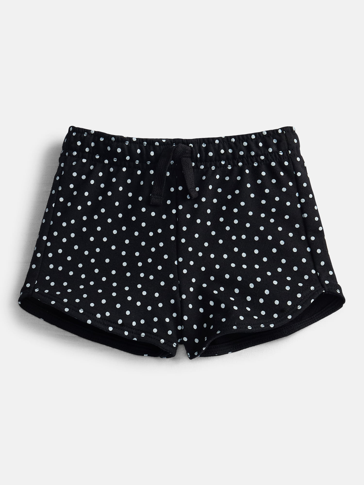 Wonder Nation Toddler Girls Dolphin Hem Printed Shorts, Sizes 18M-5T