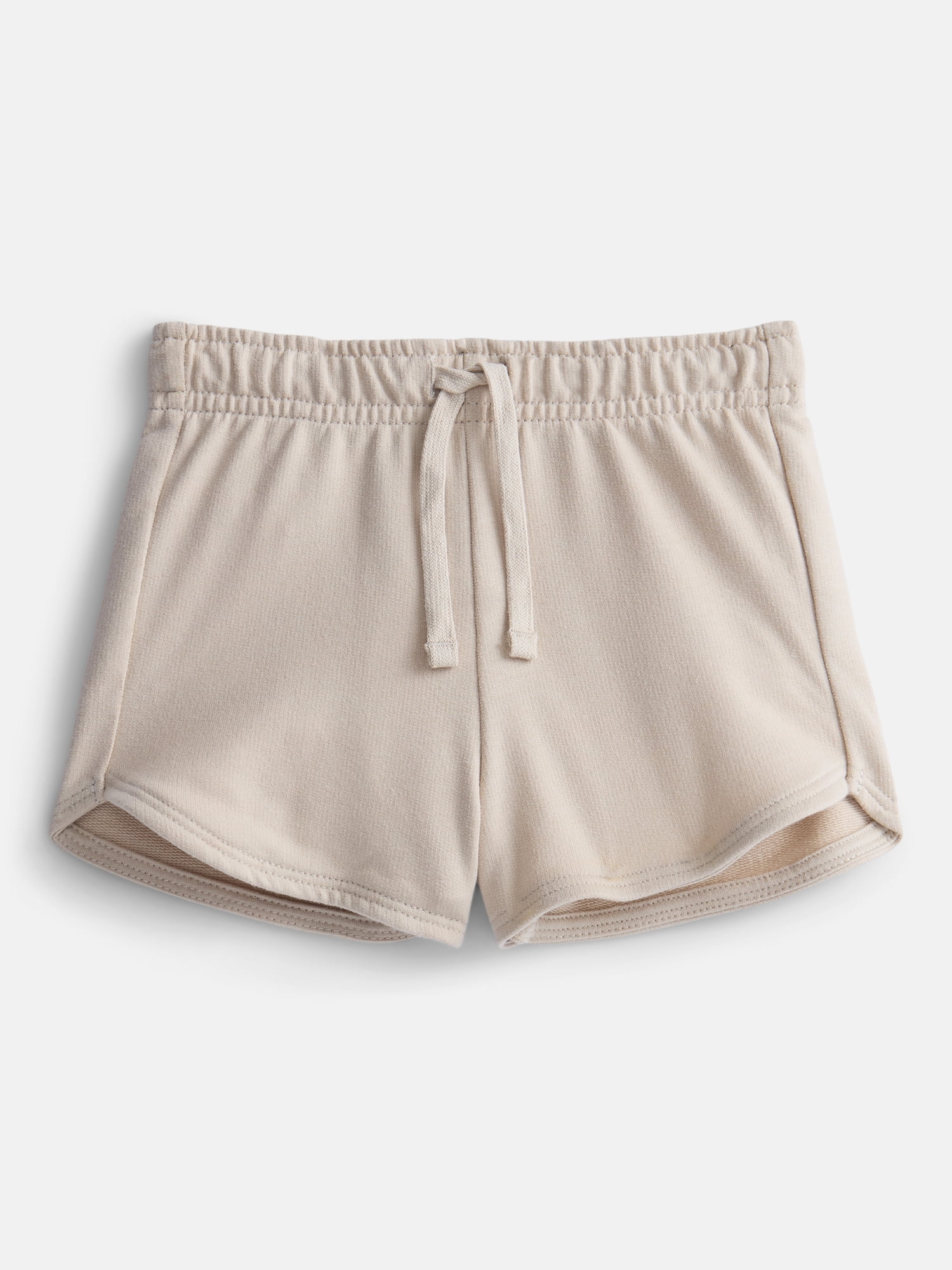 Wonder Nation Toddler Girls Dolphin Hem Solid Shorts, Sizes 18M-5T
