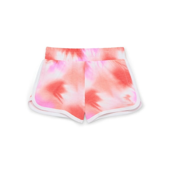 Wonder Nation Girls Dolphin Hem Shorts, Sizes 4-18 & Plus