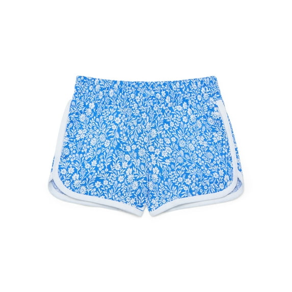 Wonder Nation Girls Dolphin Hem Shorts, Sizes 4-18 & Plus