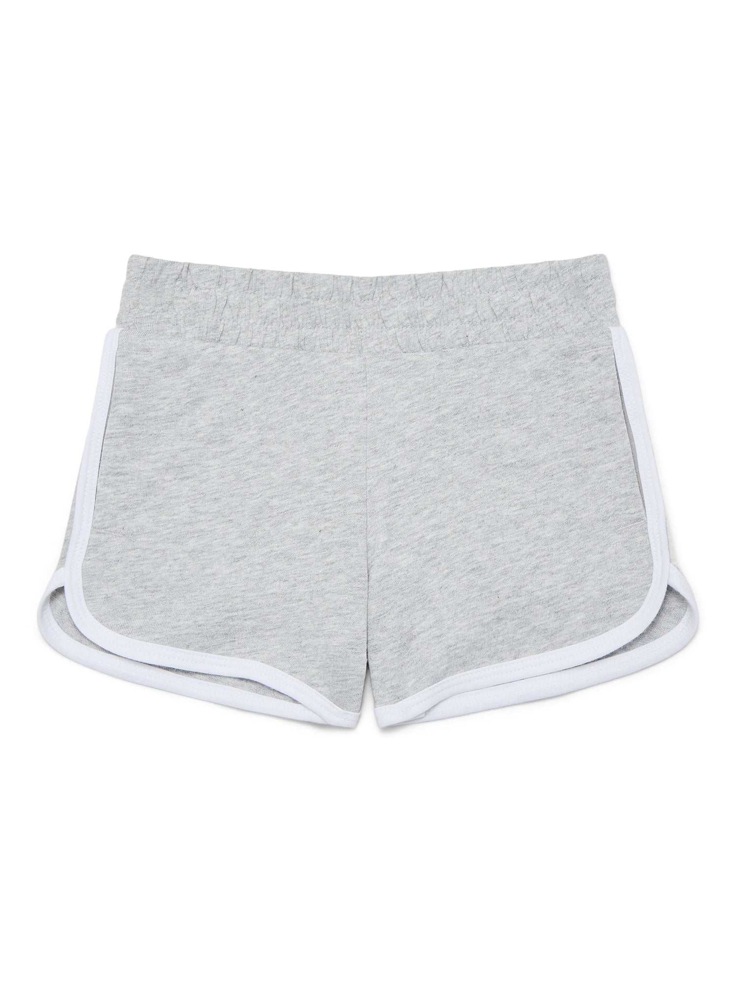 Wonder Nation Girls Dolphin Hem Shorts, Sizes 4-18 & Plus