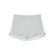 Wonder Nation Girls Dolphin Hem Shorts, Sizes 4-18 & Plus