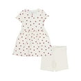 thumbnail image 1 of Wonder Nation Girls Dress and Bike Short, 2-Piece, Sizes 4-18 & Plus, 1 of 3