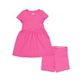 thumbnail image 1 of Wonder Nation Girls Dress and Bike Short, 2-Piece, Sizes 4-18 & Plus, 1 of 3