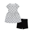 thumbnail image 1 of Wonder Nation Girls Dress and Bike Short, 2-Piece, Sizes 4-18 & Plus, 1 of 3