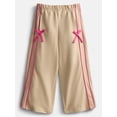thumbnail image 1 of Wonder Nation Toddler Girls Track Pants with Bows, Sizes 18M-5T, 1 of 3