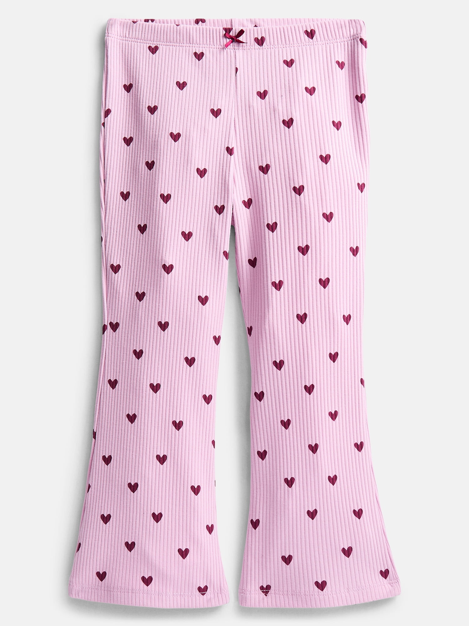 Wonder Nation Toddler Girls' Ribbed Flare Leggings, Sizes 18M-5T