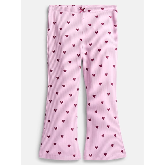 Wonder Nation Toddler Girls' Ribbed Flare Leggings, Sizes 18M-5T