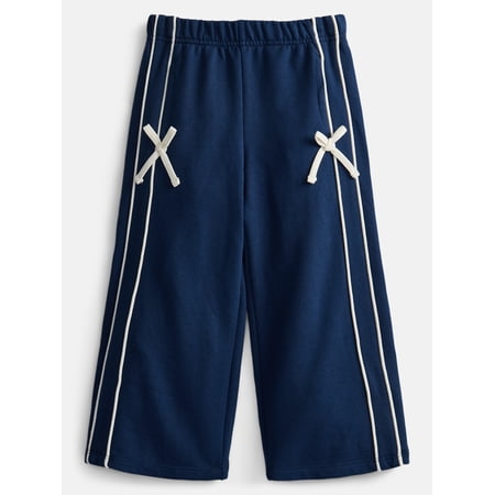 Wonder Nation Toddler Girls Track Pants with Bows, Sizes 18M-5T