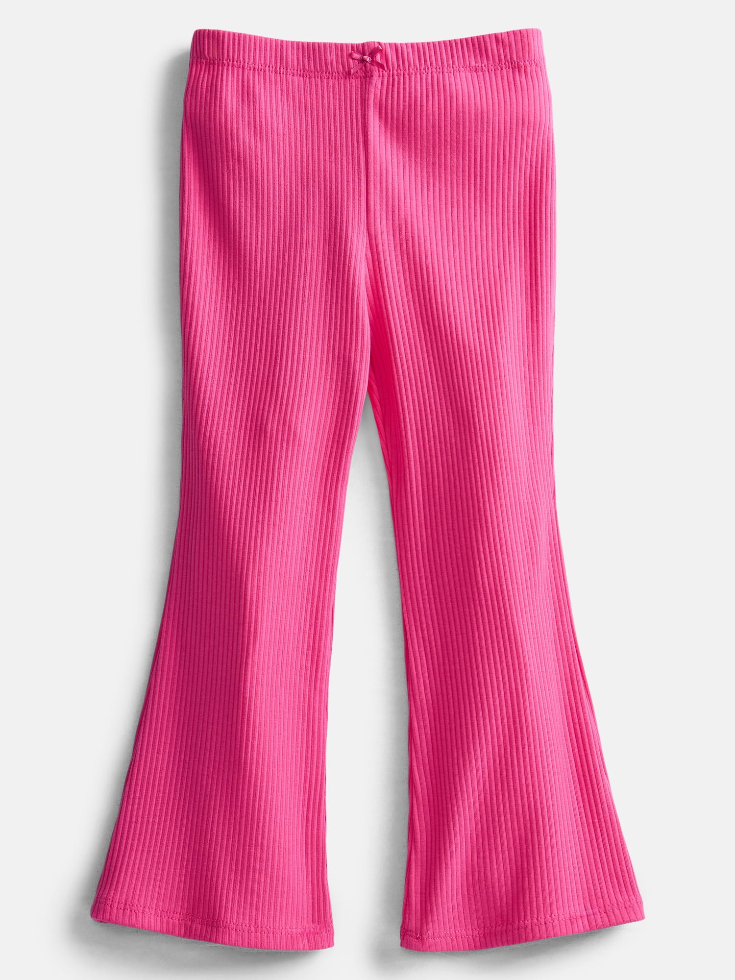 Wonder Nation Toddler Girls Solid Flare Leggings, Sizes 18M-5T