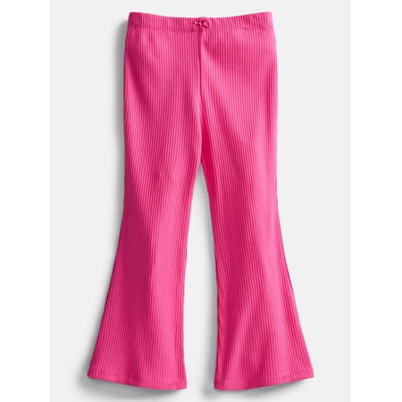 Wonder Nation Toddler Girls Solid Flare Leggings, Sizes 18M-5T